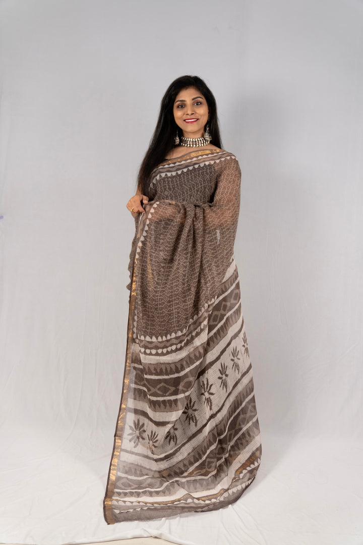 SEAL- Kota Doria cotton - Anemone Vinkel