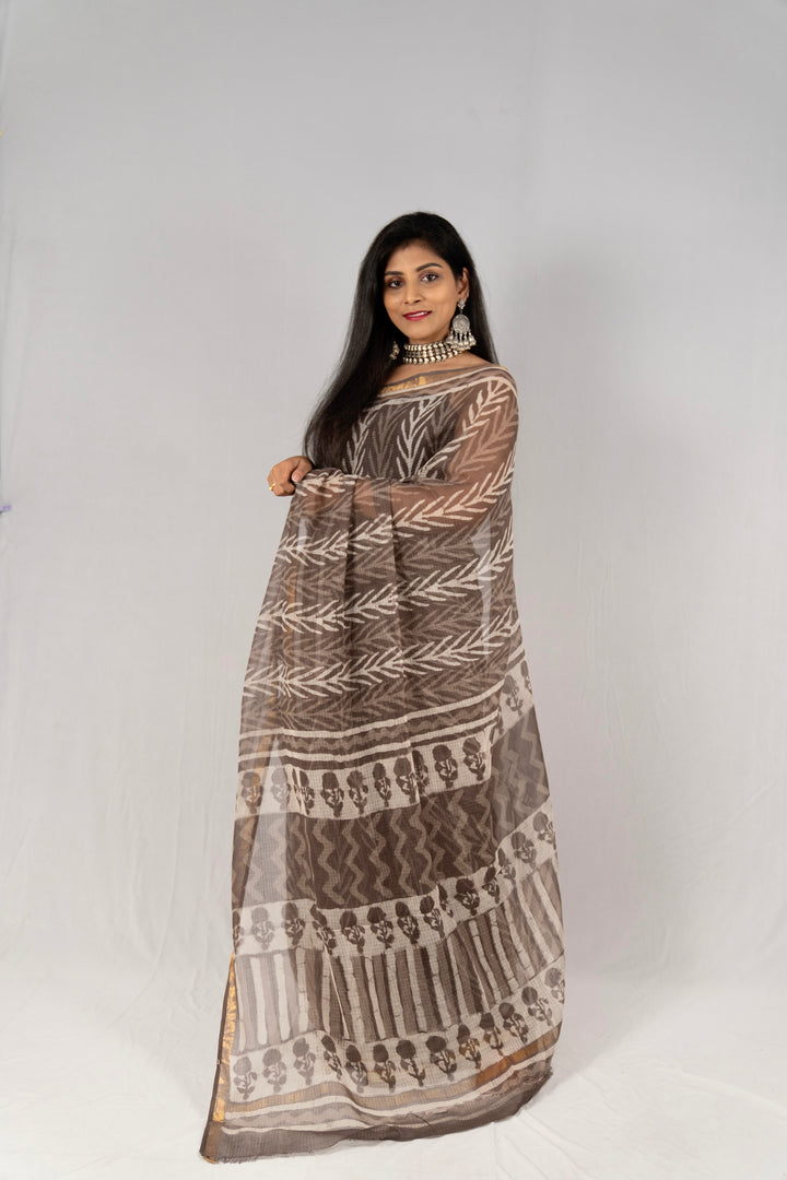 LAVA- Kota Doria cotton - Anemone Vinkel