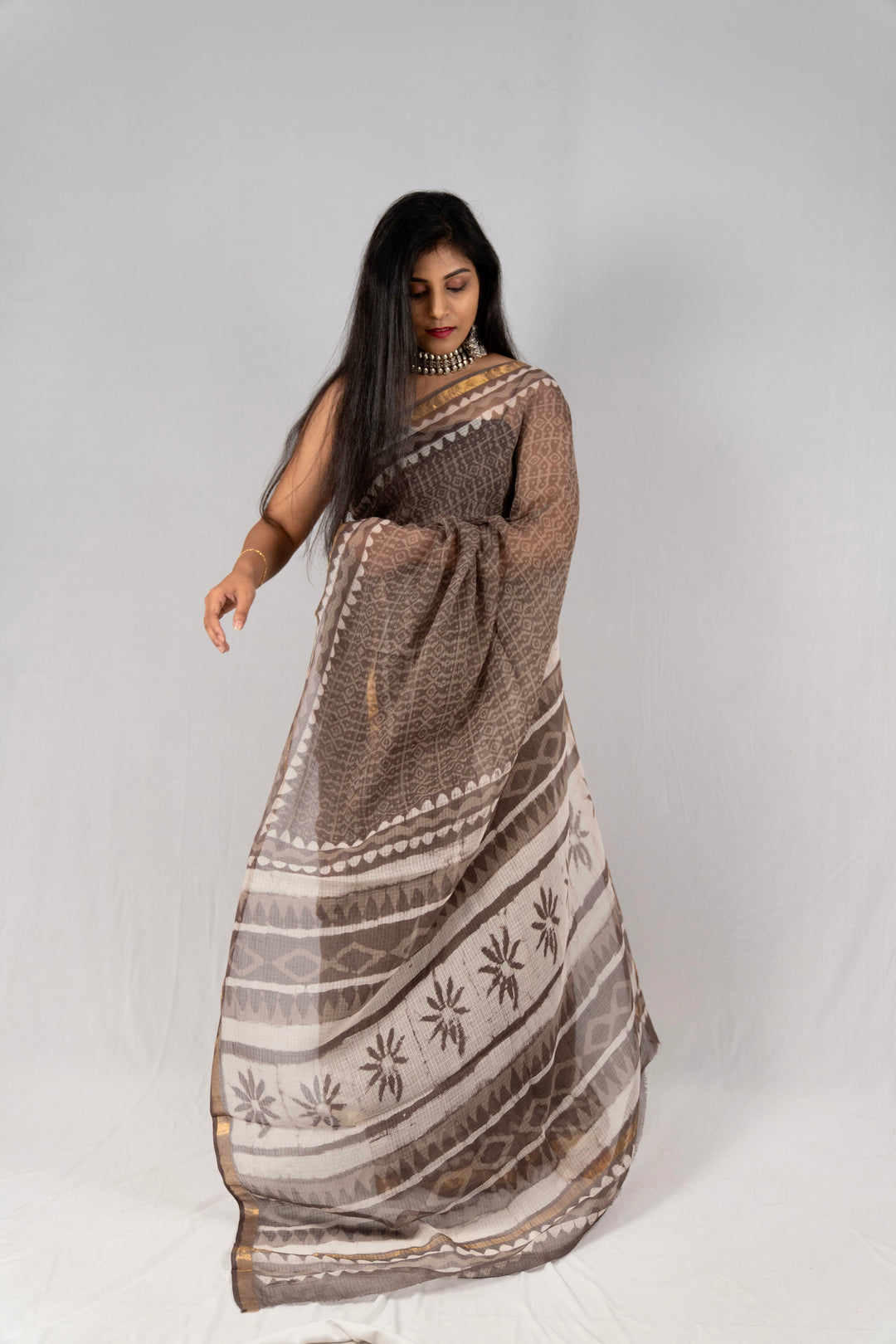 SEAL- Kota Doria cotton - Anemone Vinkel