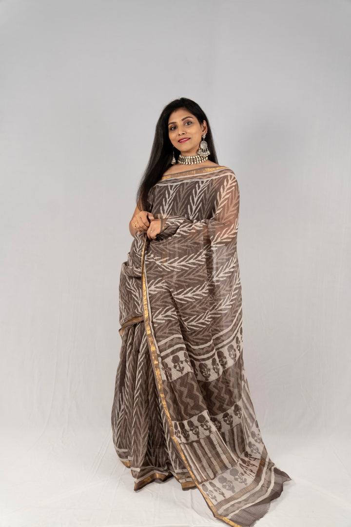 LAVA- Kota Doria cotton - Anemone Vinkel