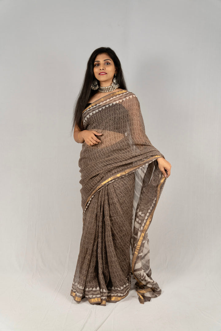 SEAL- Kota Doria cotton - Anemone Vinkel