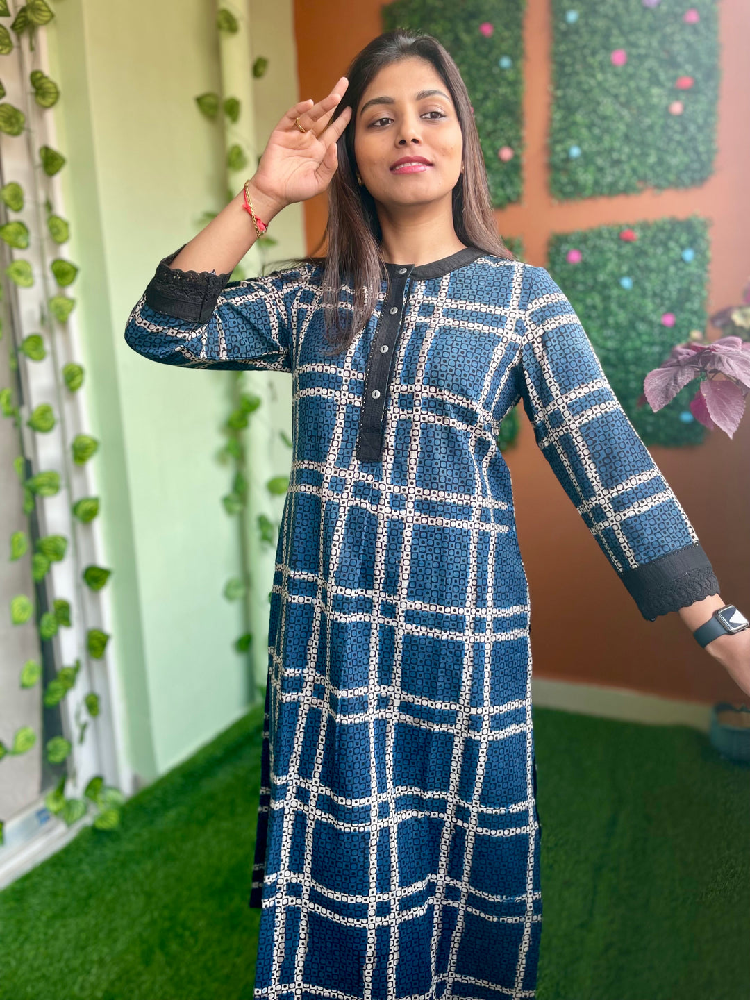 Check Mate - Handloom Kurtis