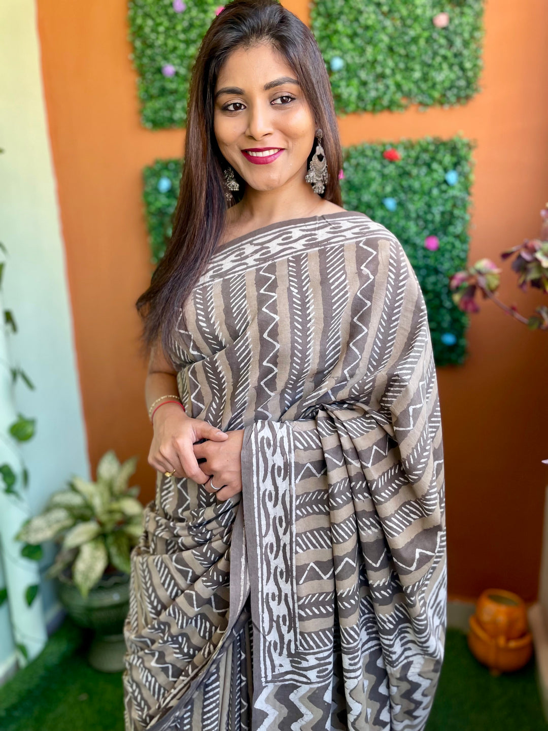 Poppy - Mul Cotton Saree