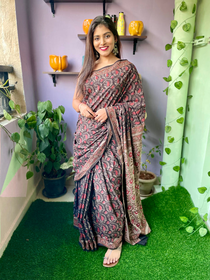 Blanket Flower | Cotton Saree