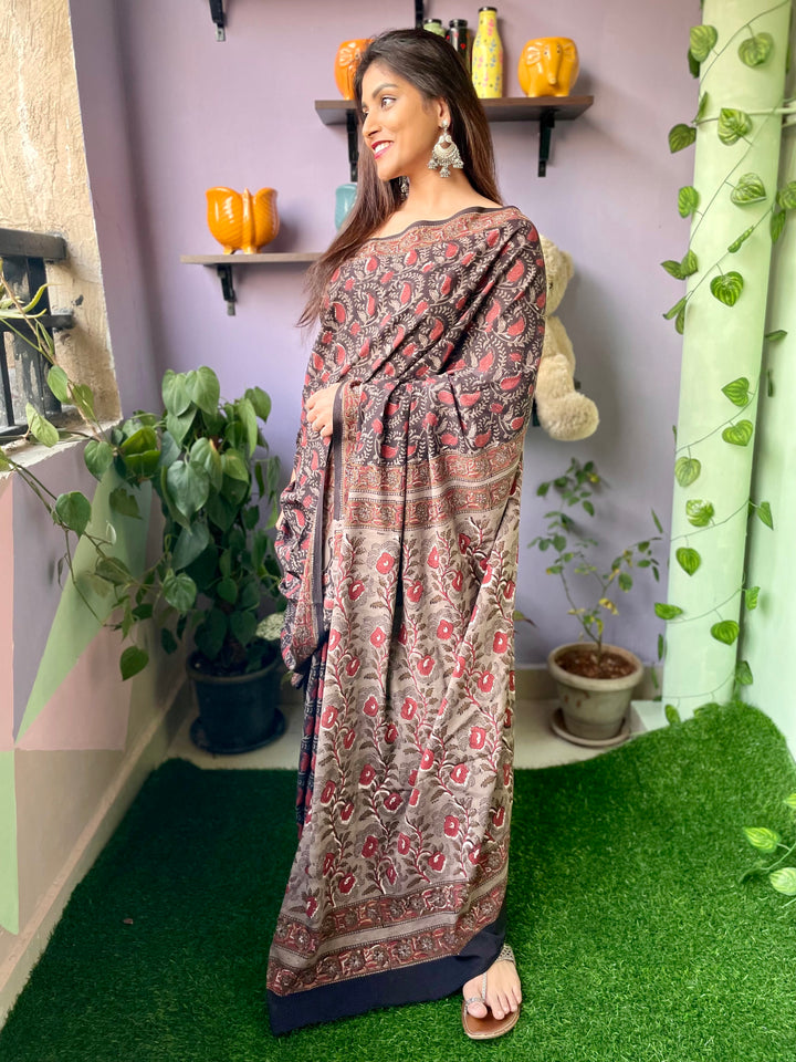 Blanket Flower | Cotton Saree