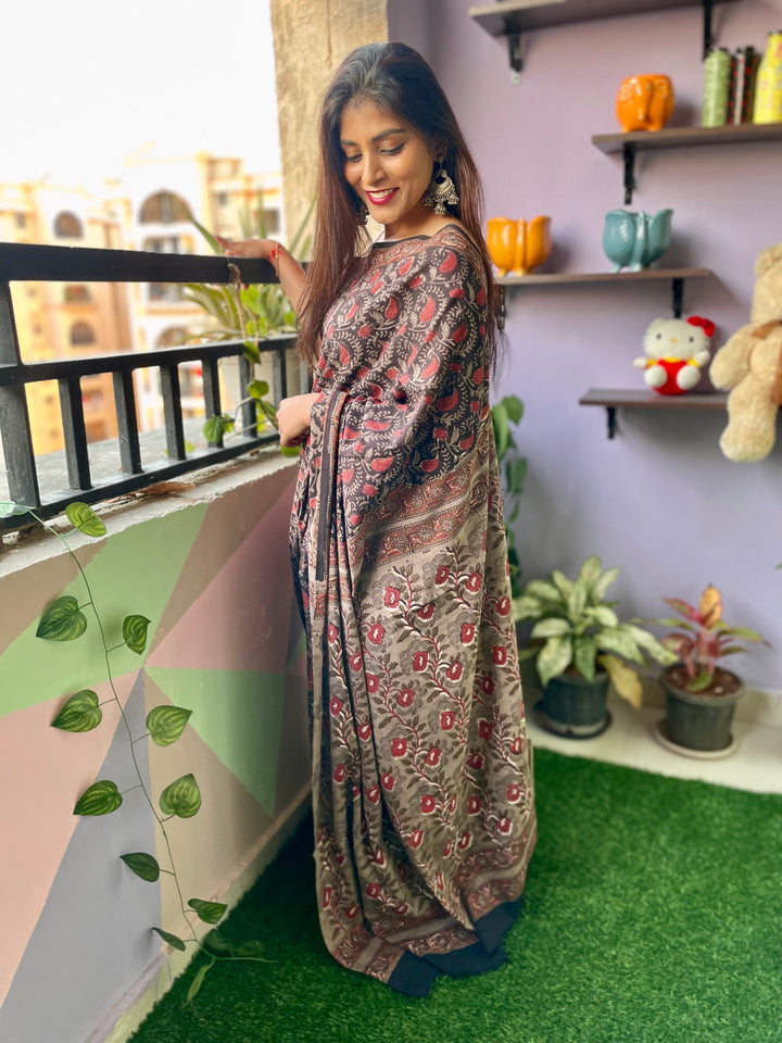 Blanket Flower | Cotton Saree