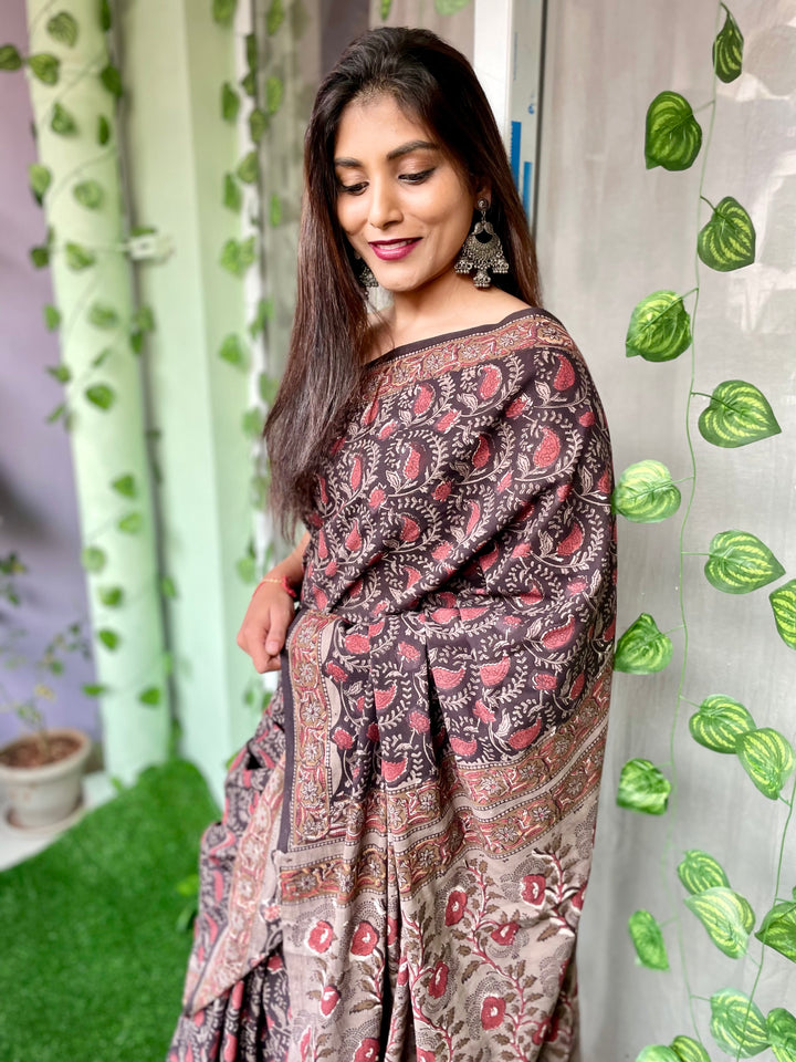 Blanket Flower | Cotton Saree