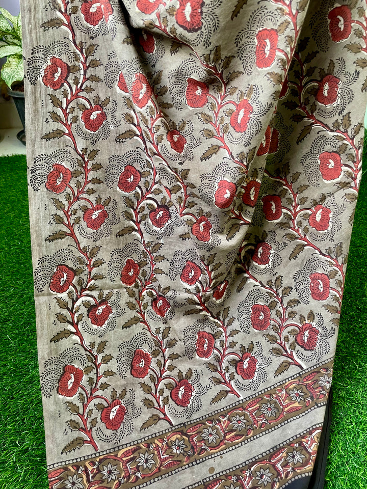 Blanket Flower | Cotton Saree